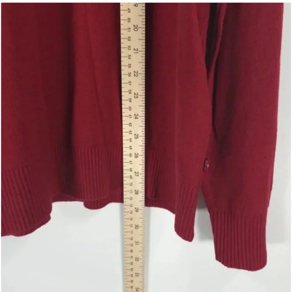 NWT‎ LEVI’S RELAXED Rib Crew Neck Rib Cuffs Knit Pullover Sweater UNISEX Size M